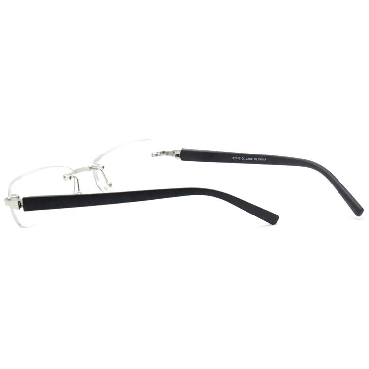 Dachuan Optical DRM368008 China Supplier Rimless Metal Reading Glasses With Plastic Legs (10)